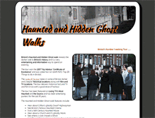 Tablet Screenshot of hauntedandhiddenbristol.co.uk